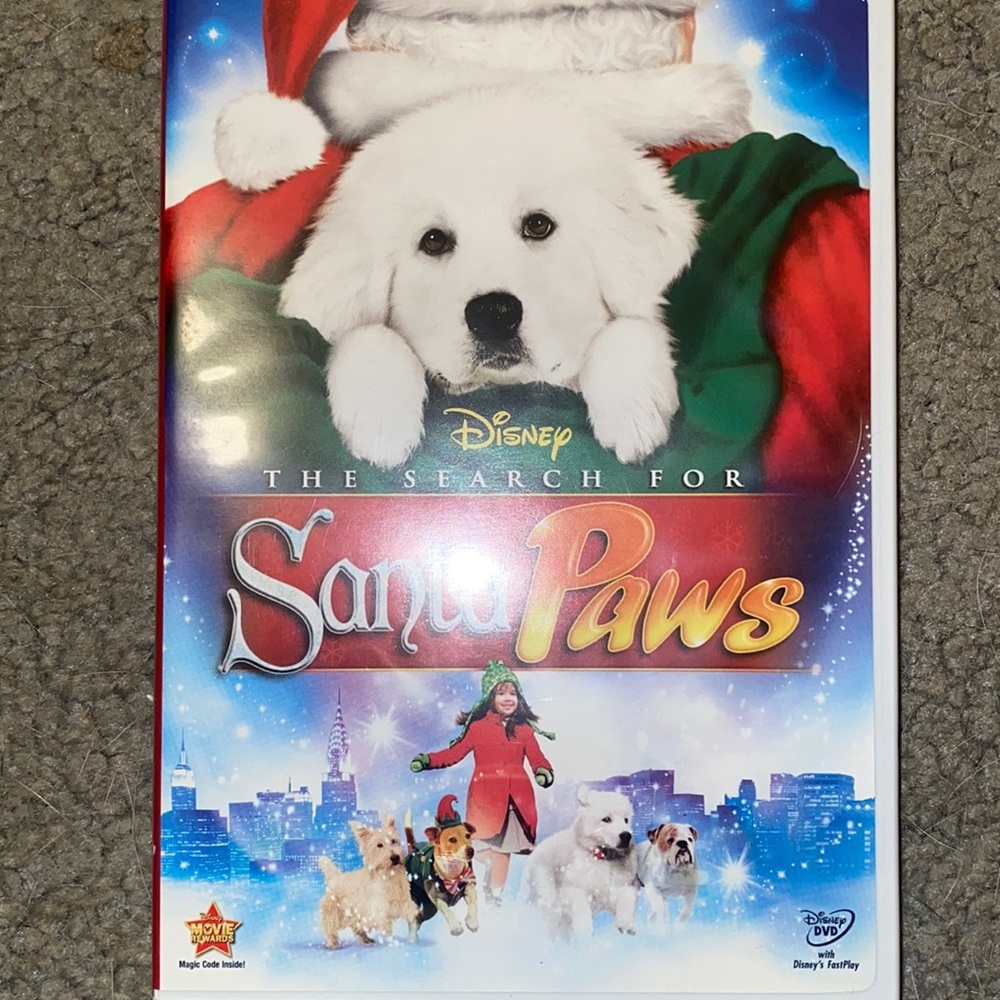 THE SEARCH FOR SANTA PAWS DVD